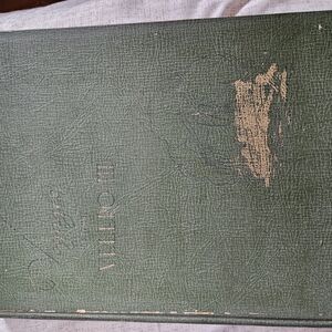Vintage Green Book with Embossed Design 1939